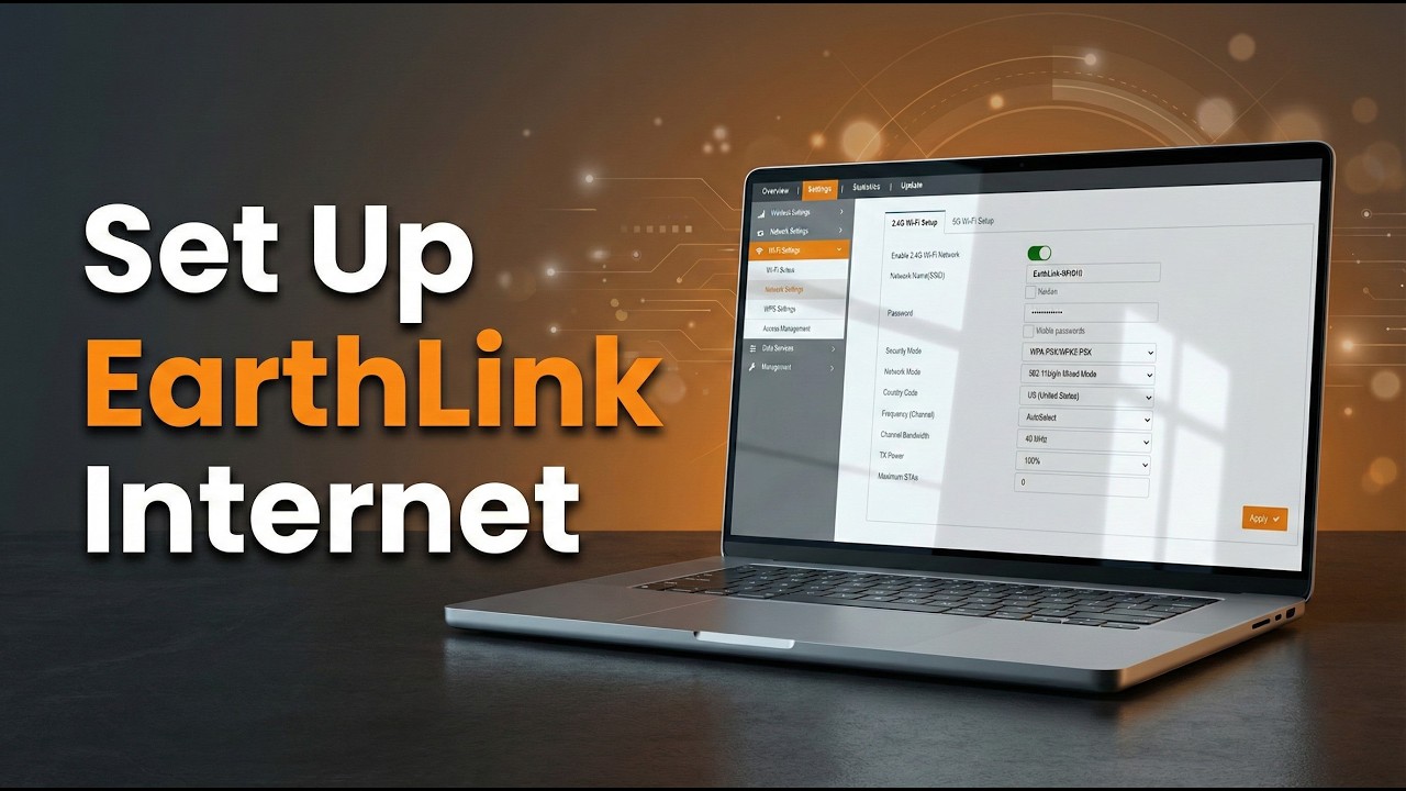 How To Set Up Earthlink Wireless Internet (2026) - Simple Steps - YouTube