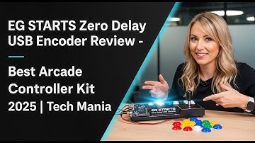 EG STARTS Zero Delay USB Encoder Review - Best Arcade Controller Kit 2025 | Tech Mania