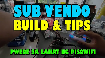 PISOWIFI SUB-VENDO BUILD & TIPS / NODEMCU/LPB/SUB VENDO BUILD 2024
