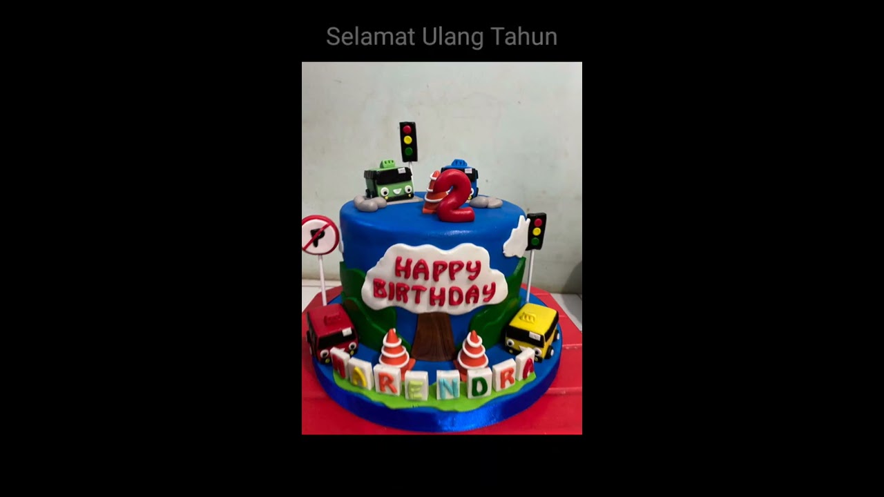  Kue  Ulang  Tahun  Tayo  Selamat Ulang  Tahun  Happy 