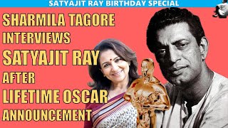 Satyajit Ray Interview With Sharmila Tagore | Utpal Dutt | Aparna Sen | Ray Birthday Special