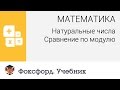 Математика. Натуральные числа: Сравнение по модулю. Центр онлайн-обучения «Фоксфорд»