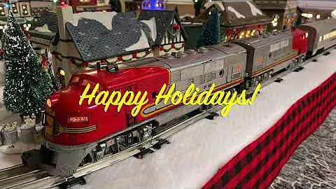 Our 2023 Holiday Train Layouts