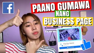 PAANO GUMAWA NG BUSINESS PAGE SA FACEBOOK [ONLINE SHOP]