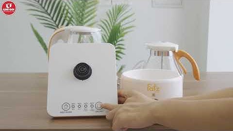 Ấm Đun Nước Pha Sữa Cho Bé Siêu Tốc Dành Cho Người Không Có Thời Gian | Gấu Đôi