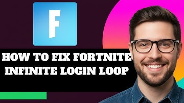 NEW! How to Fix Fortnite Infinite Login Loop in 2025!