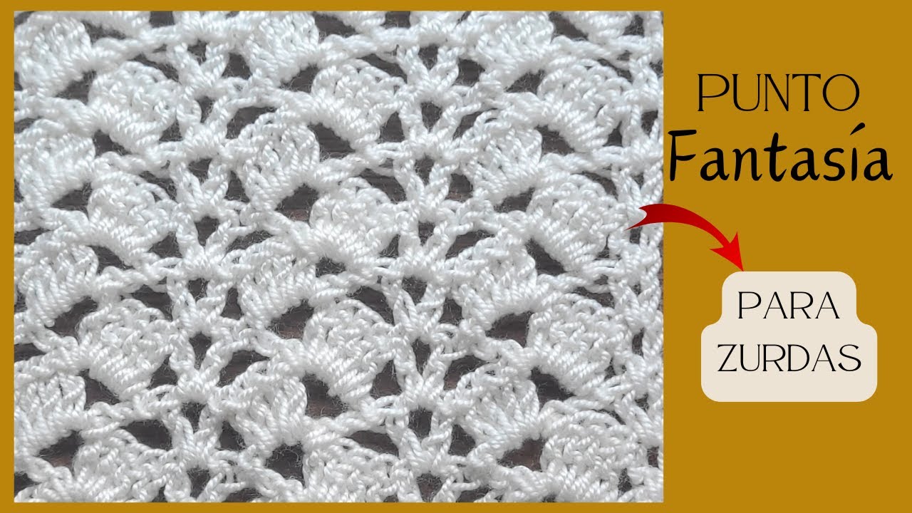 Si eres ansiosa, este punto es ideal porque es rápido y fácil. Paso a paso para zurdas. Fantasía 9*