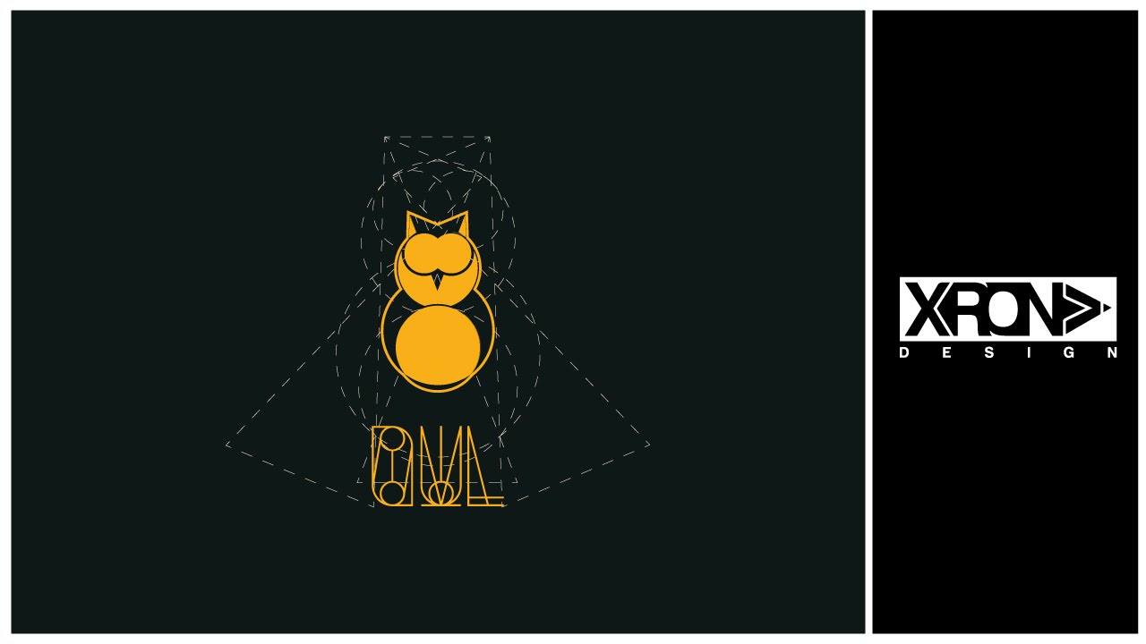 LOGO DESIGN - OWL in Adobe Illustrator - YouTube