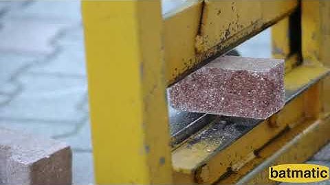 Manual Paving Block Cutter, Tranciablocchi - Batmatic T41/T31