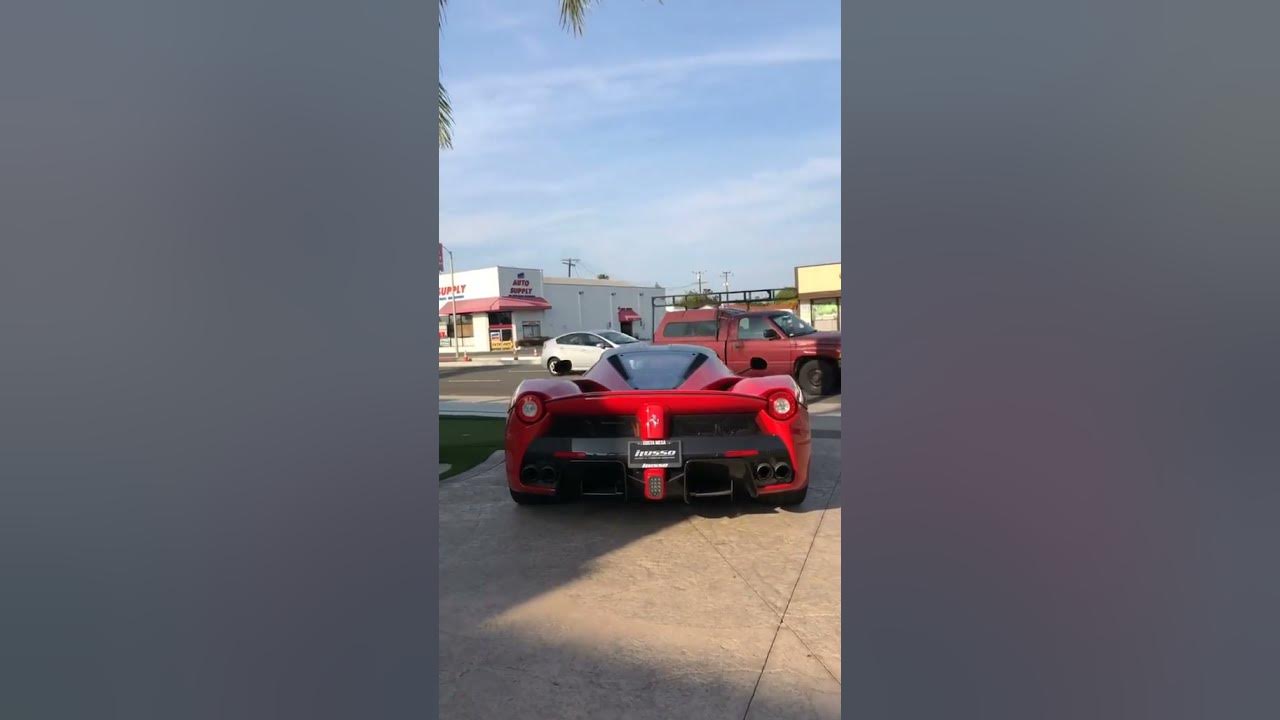 JUST LISTEN straight piped LaFerrari #shorts JUST LISTEN straight piped LaFerrari #shorts