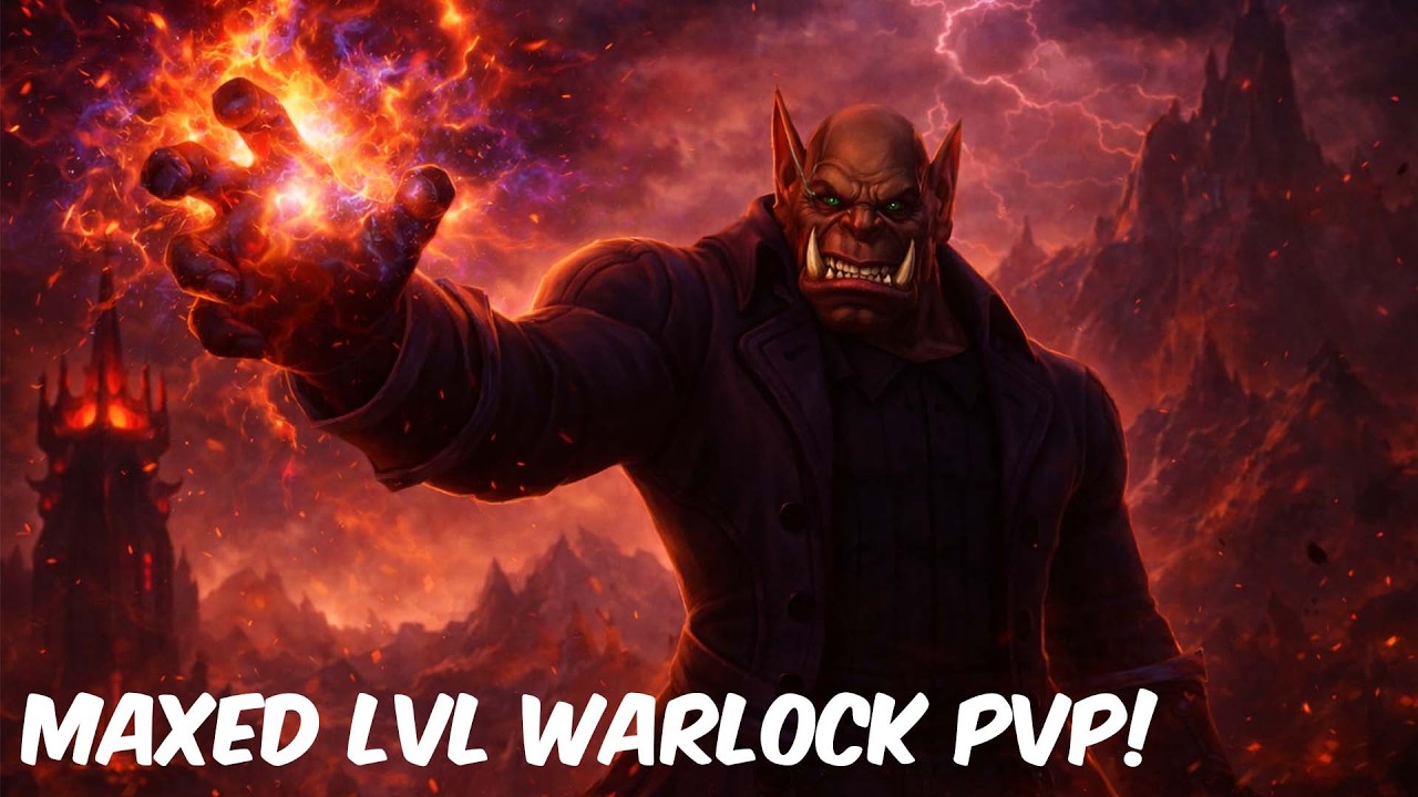MAX LVL WARLOCK LETS GO! - Destruction warlock pvp midnight