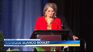 Monique Blanco Boulet gets sworn in as new Lafayette mayor-president; announces more key