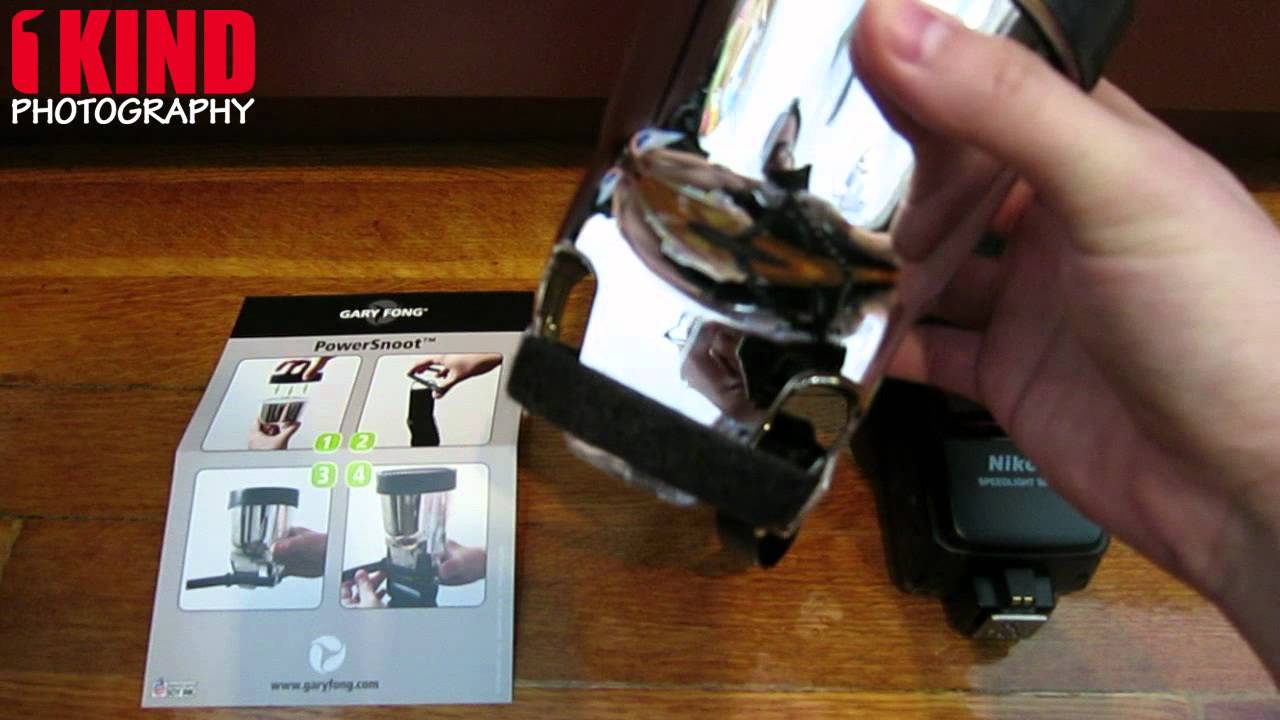 Unboxing: Gary Fong LSU-PS Lightsphere PowerSnoot Universal Spotlight