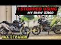 I have stopped riding the bmw g31or back on the tvs apache rtr  tvs apache vs bmw g310r