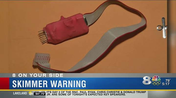 Investigator: Criminals using elaborate skimmer devices to steal credit card info