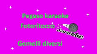 karaoke Fotoritocco Gemelli diversi