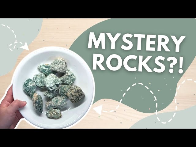 GIGANTIC BOX OF MYSTERY ROCKS?! | Rough Stone Rocks Unboxing class=