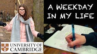 TYPICAL WEEKDAY AT CAMBRIDGE UNI