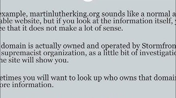 Web Site Evaluation: Domain Suffixes