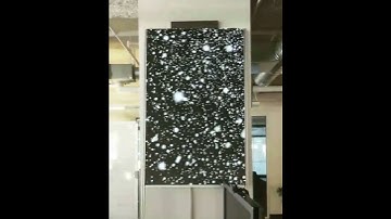 Large custom LED matrix controlled from Python