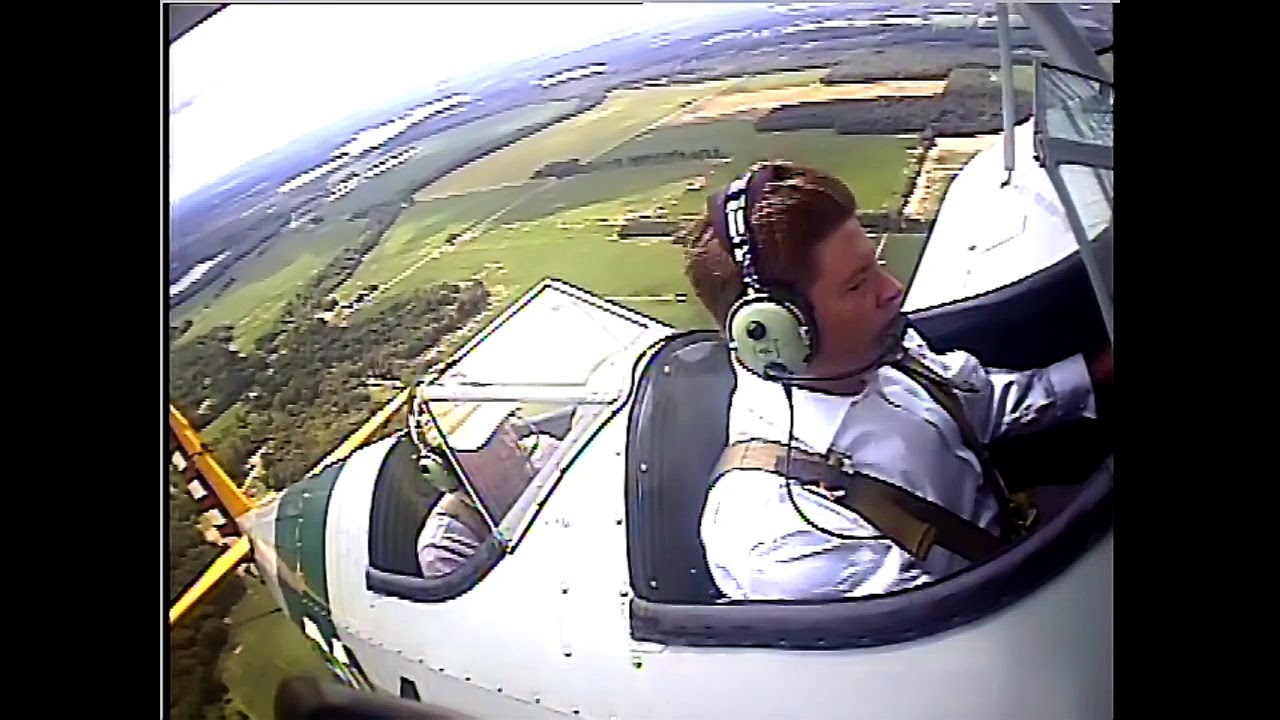 Flying a Stearman - Spencer flies with Rob Lock of Waldo Wright's Flying Service