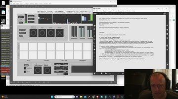 Tensed Computer Improviser - Basic Operation Overview