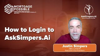 How to Login to AskSimpers.Ai