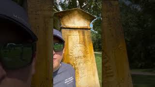 Part 2: Cleaning the Hunter headstone in Elmwood Cemetery (Lancaster, Ohio). #cemetery #d2