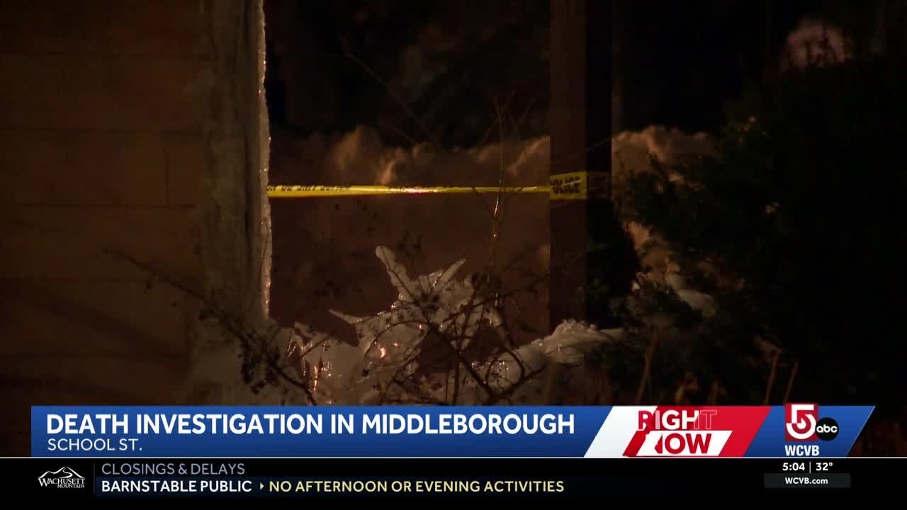 Death investigation underway at Middleborough residence