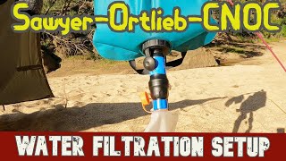 My Water Filtration Setup | Sawyer  Ortlieb  CNOC