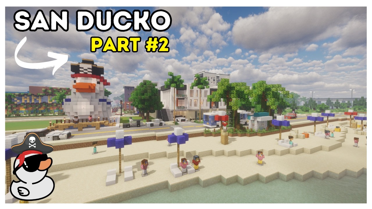Building A Realistic City In Minecraft- Part 2