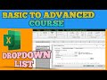 Drop down menu kaise banaye  how to create a dropdown list in excel