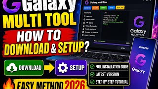Galaxy Multi Tool - Best Android, Samsung, FRP & MDM Tool galaxy multi tool how to download setup