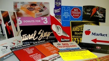 Screen Printed POP Displays