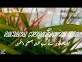Tamana Mudaton Sa Hai تمنا مدتوں سے ہے Urdu Naat With English Lyrics Female Version Only Vocals 