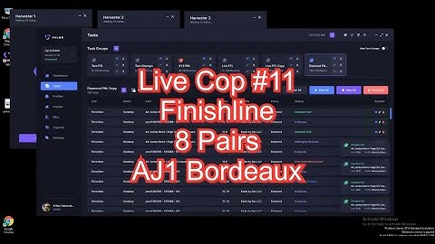 Live Cop #11 (Finishline Jordan Bordeaux) - Valor Set-Up, Finishline Sneaker Botting, and More!
