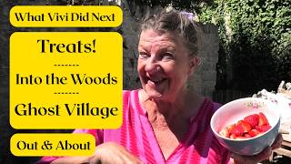 Out & About: Treats! Plus - into the woods.....and a ghost village