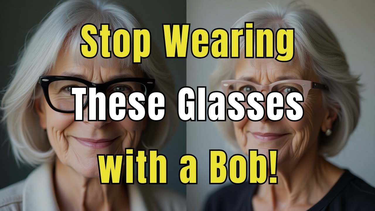 This One Glasses Shape Instantly Lifts a Bob Haircut After 60
