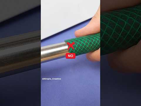 Remember this Tip! How to securely clamp a hose with a wire without a clamp? #shorts #tricks #tips