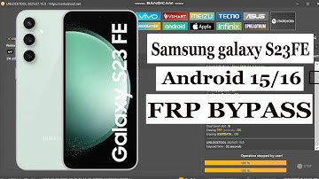 Samsung galaxy S23FE (SM-S711U) FRP Bypass Unlock Tool Via EDL Mode Android 15/16 ✅