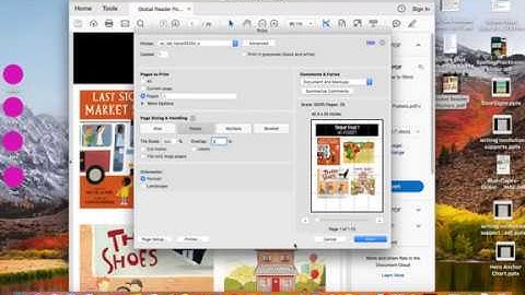 Printing a Poster from a Single PDF