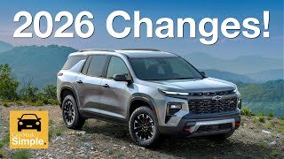 2026 Chevy Traverse Full Change List | New Colors, Digital Key Coming!