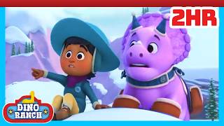 🎶 Fun Dinosaur Songs and Nursery Rhymes! | Dino Ranch | Cartoons For Kids