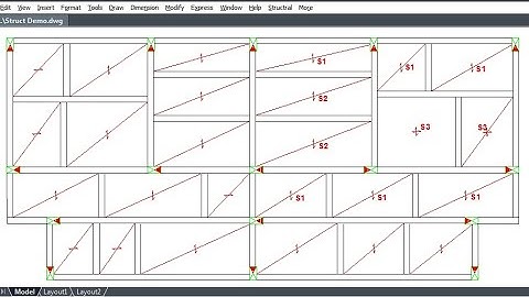 Auto Draw Slab Marking & Slab Numbering