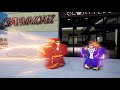 THE FLASH Meets XS! The Flash Family Reunited! (The Flash Earth Prime Roblox)