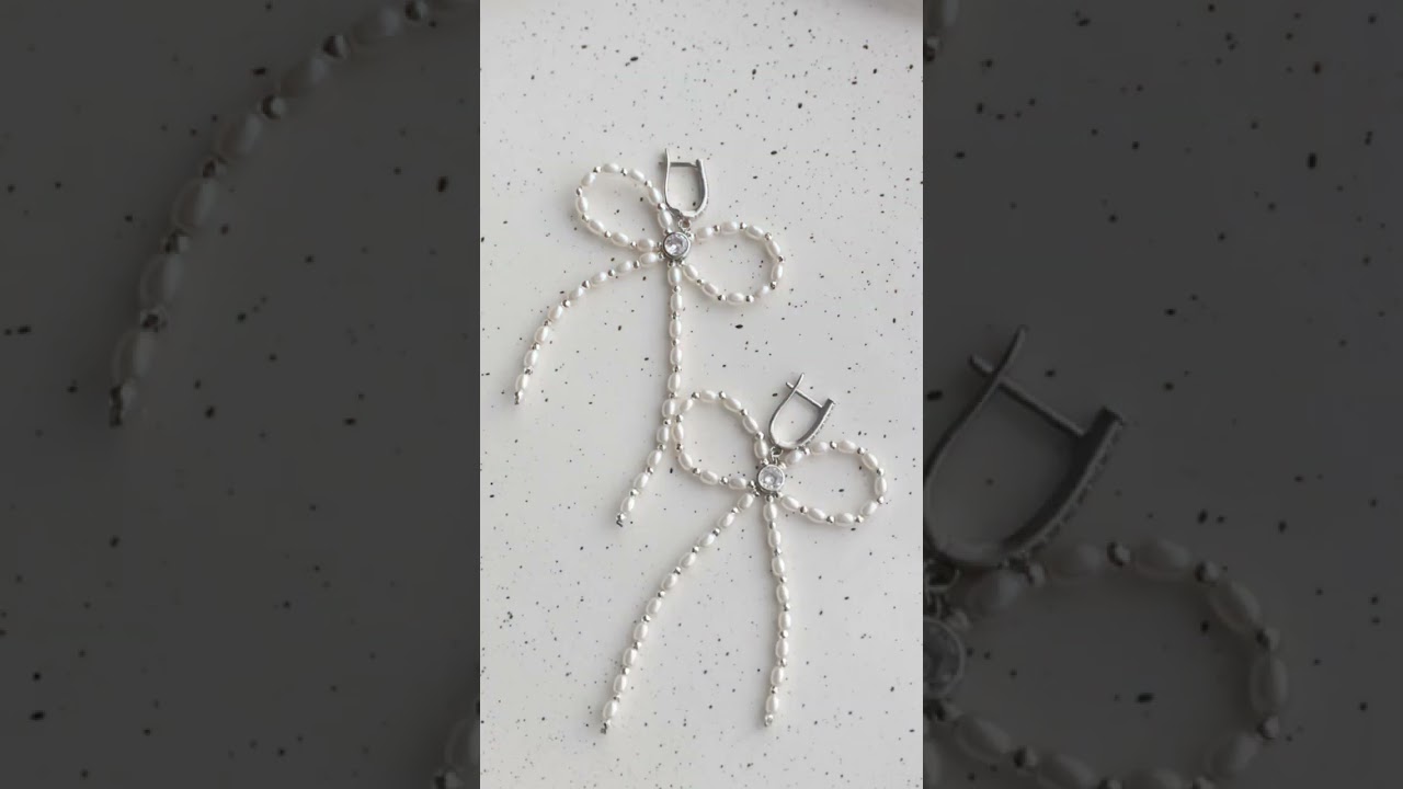 Серьги невесты ручной работы / Свадебные аксессуары MILA FOR BRIDES 