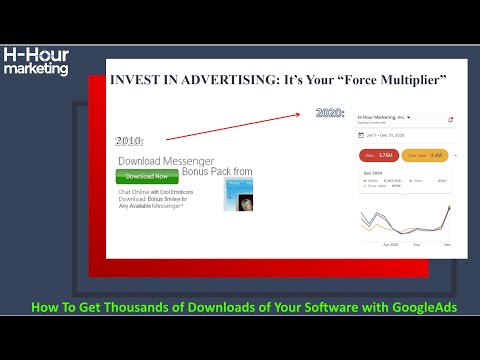 How to get thousands of installs for your software with Google Ads