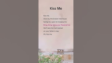 Thumbnail of Kiss Me | Sixpence None The Richer #lyrics