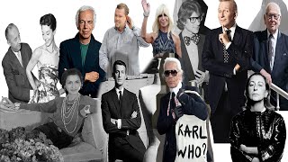 11 Best fashion designers of all time