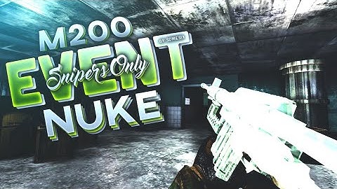Bullet Force M200 Sniper Only Event Nuke